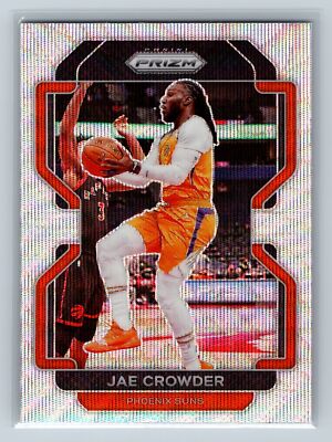 2021-22 Panini Prizm #59 Jae Crowder Silver Wave Phoenix Suns