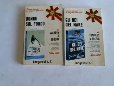 Uomini sul Fondo/Gli dei del mare. 2 Bände
