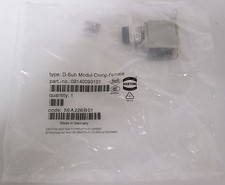 Harting 09140093101 D-Sub Modul Crimp-Female Lot of 2