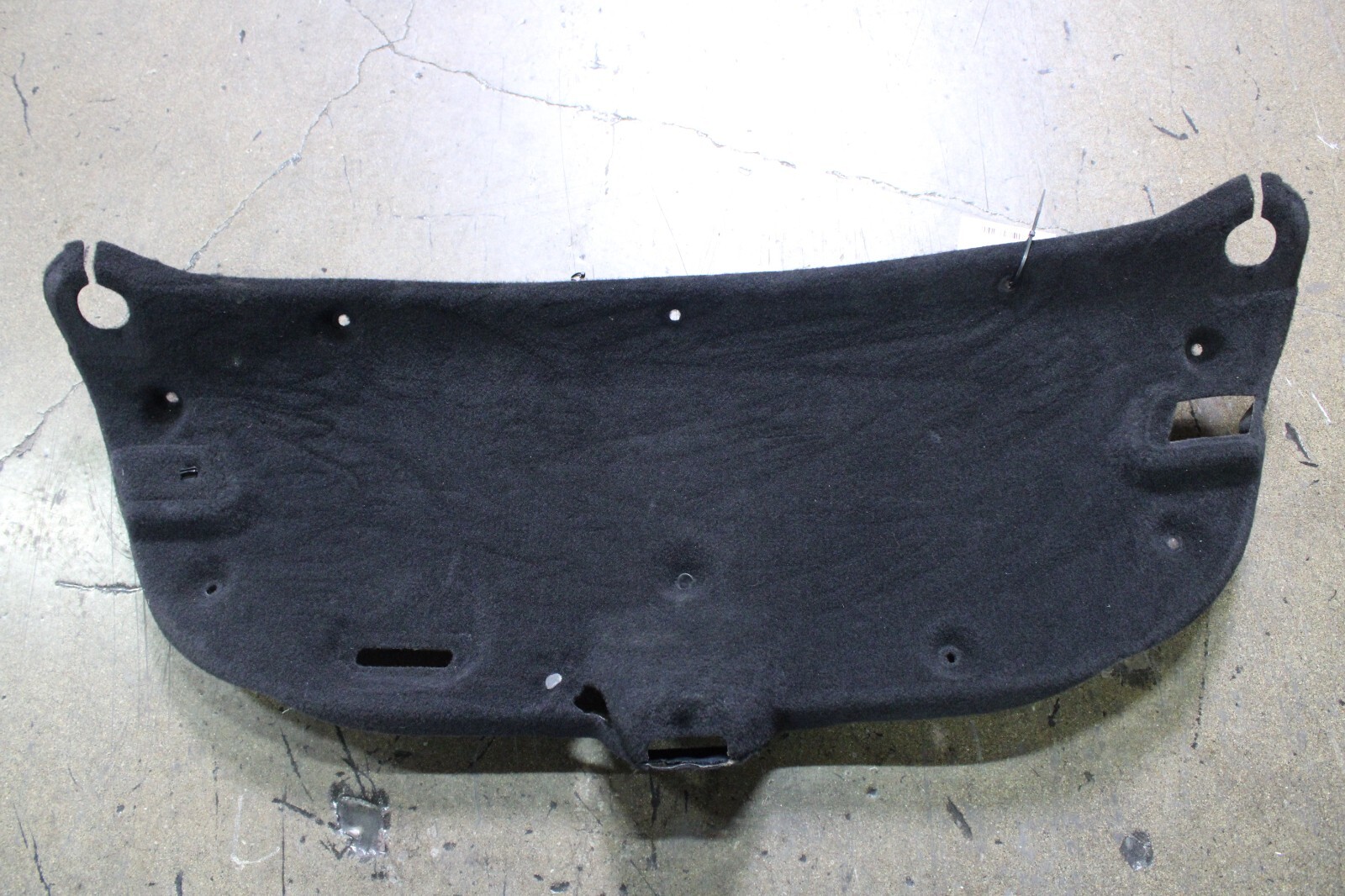 Maserati Ghibli, Trunk Lid Carpet Panel, Black, Used, P/N 6700248280