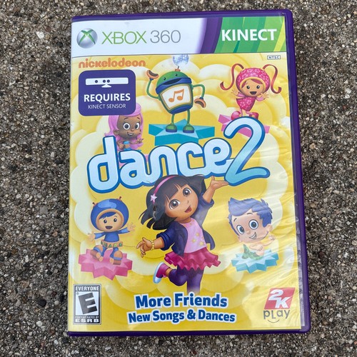 Nickelodeon Dance 2 - Xbox 360 VideoGames Complete Case, Disc & Manual - Picture 2 of 4