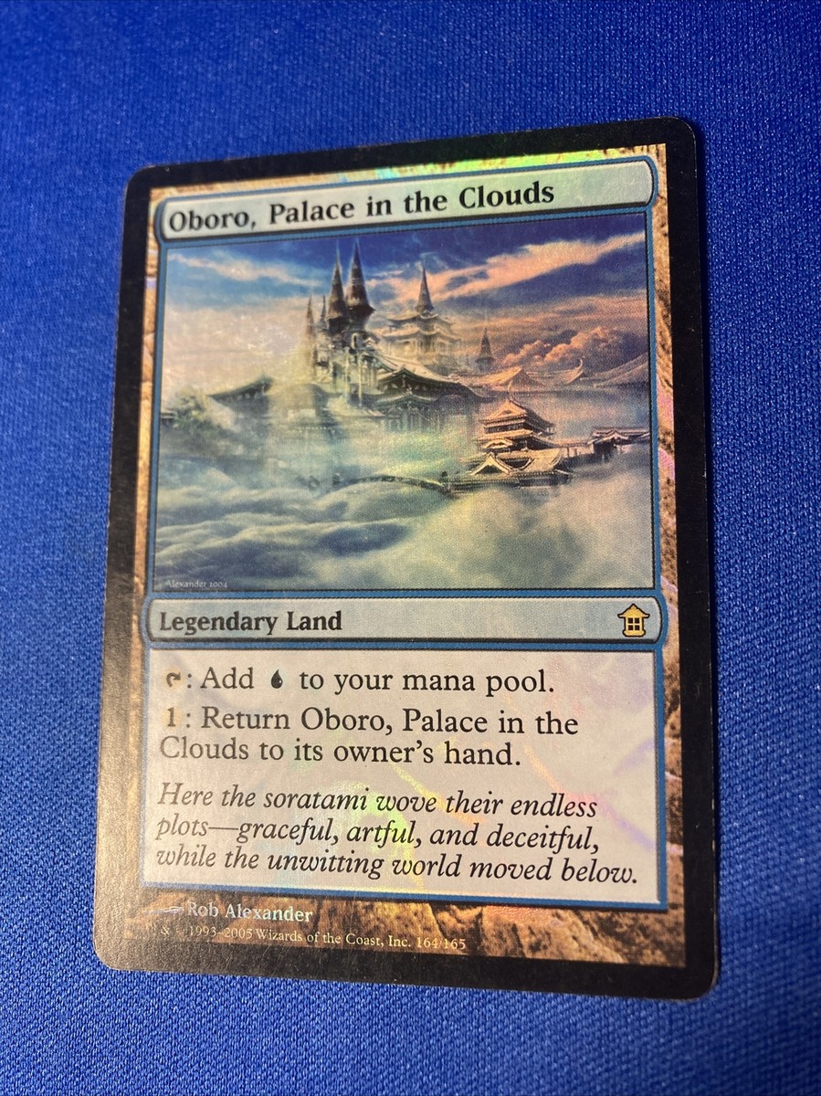 1x FOIL OBORO, PALACE IN THE CLOUDS x1 LP SoK MtG Magic fast