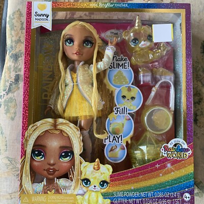 Rainbow High - World Sunny Madison Doll Ca. 28cm MGA 2023 Boxed F6