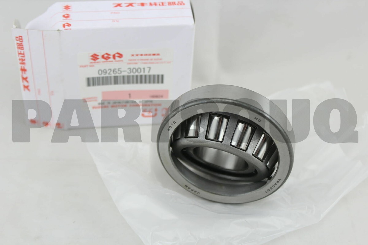 0926530017 Genuine Suzuki BEARING (30X72X20.75) 09265-30017