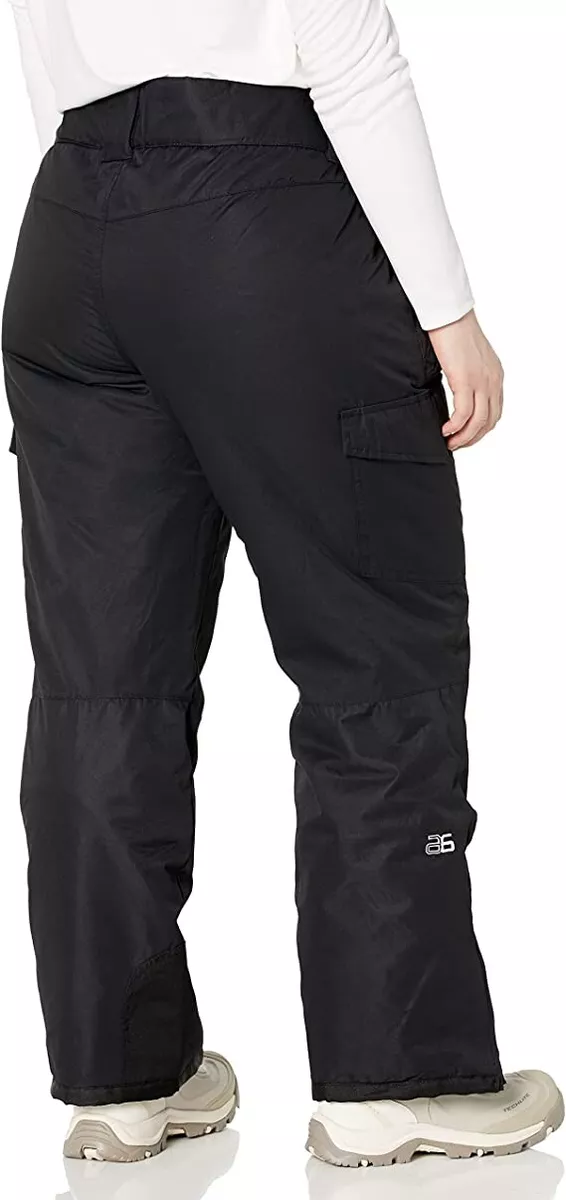 Arctix Women's Snow Sports Insulated Cargo Pants Black Size L(12-14)