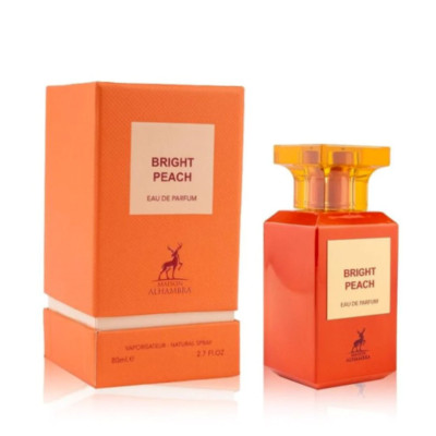 Bright Peach EDP Perfume By Maison Alhambra 80  ML 2.7oz