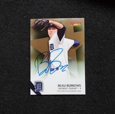 2015 Beau Burrows Bowman's Best Rookie Prospect Auto