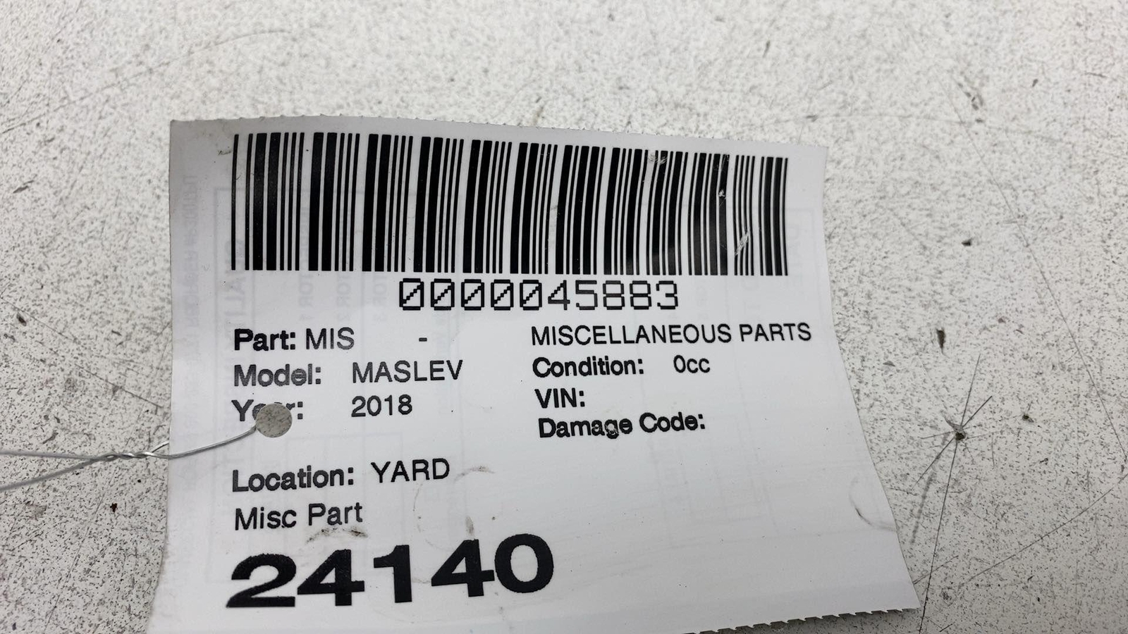 ⭕ 2017-2020 Maserati Levante Front Differential Axle Carrier Assy AWD 6700321830