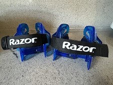 A-4 RAZOR JETTS DLX HEEL WHEELS BLUE ADJUSTABLE. Such a Fun toy