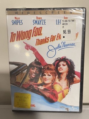 To Wong Foo, Thanks for Everything! Wesley Snipes DVD, 90 s Vintage Wide Screen