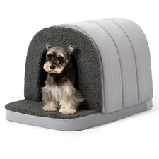 Orthopedic Dog Bed House - Dog House Indoor with Egg-Crate Foam - Tent Bed wi...