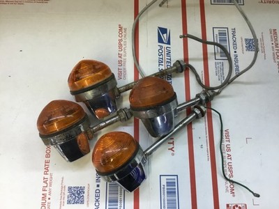 Triumph Bonneville 750 T140 Trident TR6 OIF turn signal lights FULL SET T120