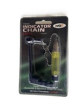 New NGT Adjustable Classic Chain Hanger Carp Fishing Bite Indicator Yellow