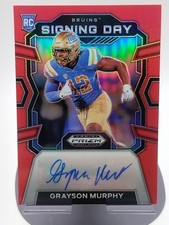 🔥🏈2024 Panini Prizm - Signing Day Grayson Murphy #SD-GMU Red /199🏈🔥