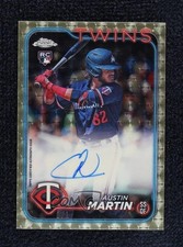 Marketplace image: 2024 Topps Chrome Update Superfractor 1/1 Austin Martin Rookie Auto RC 07m7