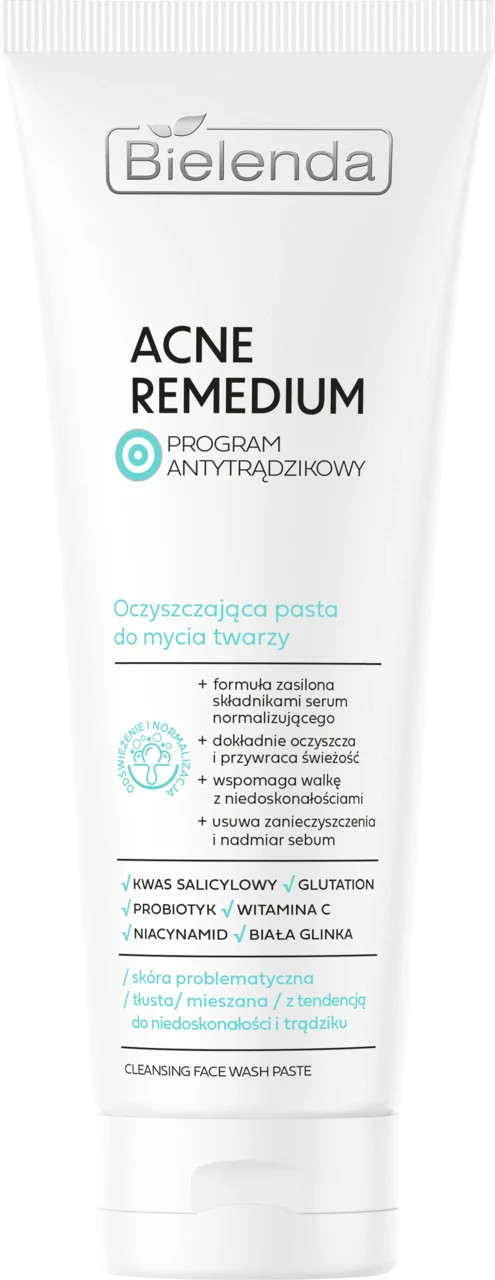 Bielenda Acne Remedium Cleansing Face Wash Paste 130g