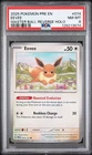 Pokemon Prismatic Evolutions Eevee Reverse Holo Master Ball #074/131 PSA 8