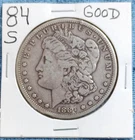 1884-S Morgan Silver Dollar  Good Condition  TOUGH RARE DATE #P239