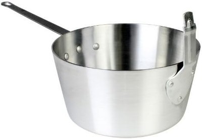 ALSF003 Fry Pot, 10 Quart Capacity, 3 mm Thick, with stem Catcher, leveled, fits