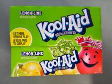 48x Packets Kool-Aid Lemon Lime Caffeine Free Soft Drink Mix
