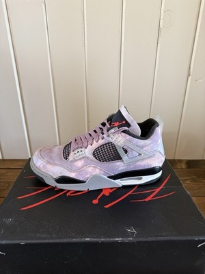 Air Jordan 4 Retro SE Men's Size 8 Amethyst Wave/Bright Crimson
