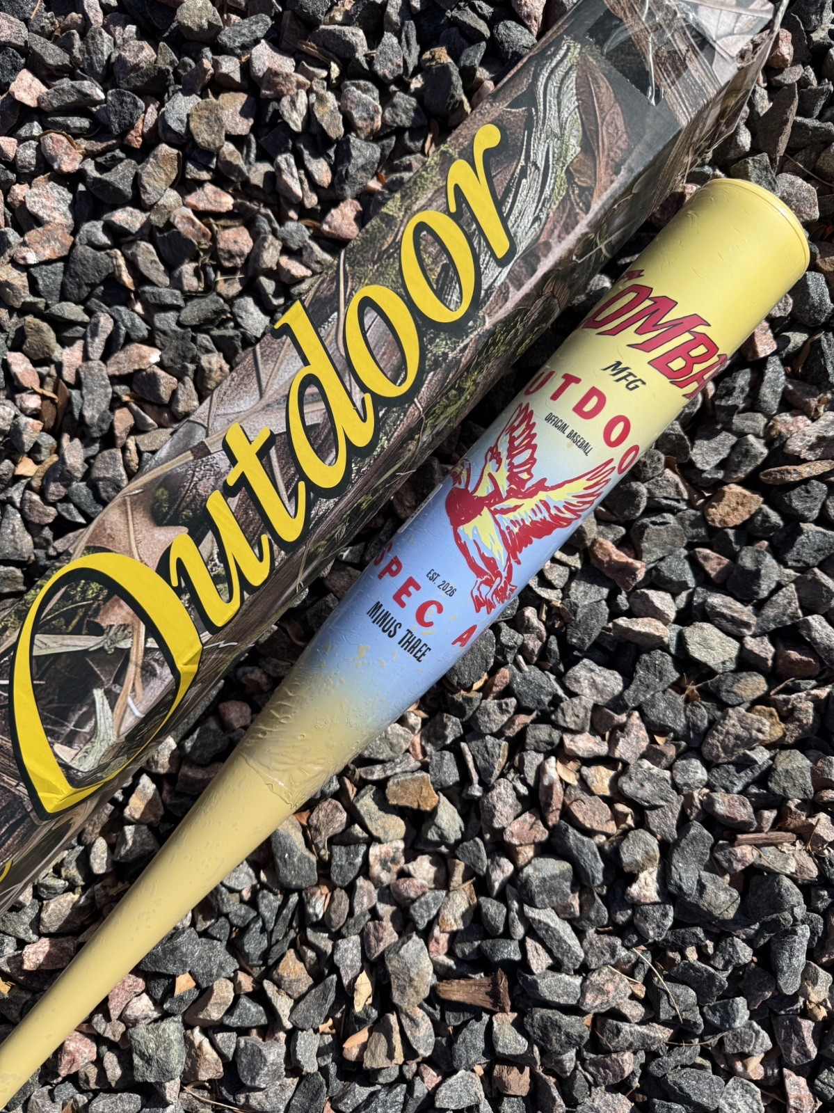 In Hand  COMBAT MFG Spec A1 Big Barrels 32/29 BBCOR Baseball Bat CBB6GUN3 