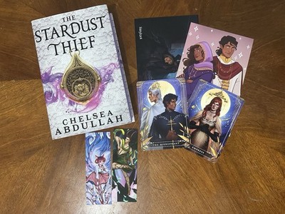 The Stardust Thief by Chelsea Abdullah FairyLoot Exclusive SIGNED Edition