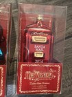 2 NB Macy's Yes Virginia X-Mas Santa Mail Mailbox Glass Ornament 2014 New in Box — photo 3