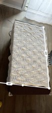 Granny core vintage hand crocheted baby blanket
