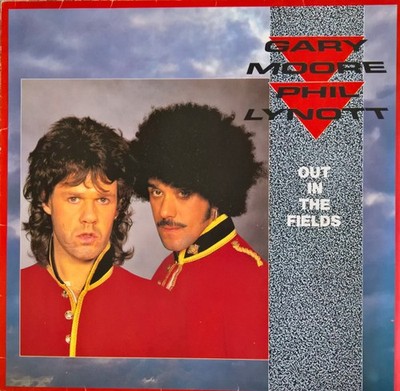 Gary Moore And Phil Lynott - Out In The Fields Vinyl Stereo 12'' 45 RPM Rock 0079