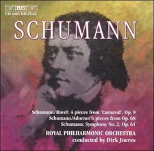 Schumann: 4 Pieces from  Canvaval ; 6 pieces from Op. 68; Symphony No. 2 [CD]