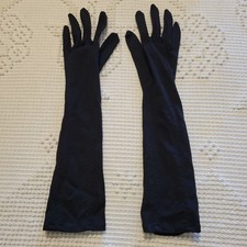 1960's Max Mayer's Long Black 15" Gloves