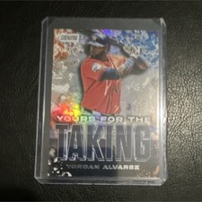 Topps Stadium Club 2025 Yordan Alvarez #YK-21 Astros Yours for the Taking Insert