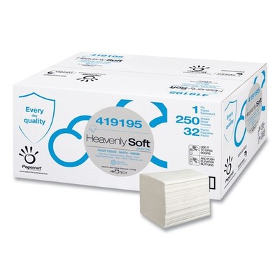 Papernet 419195 1-Ply Heavenly Soft Special Door Tissue - White (32/Carton) New