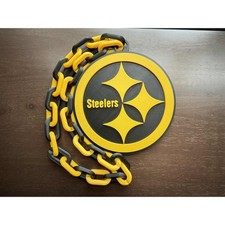 Pittsburgh Steelers 3D Printed Sports Chain, Necklace Made To Order