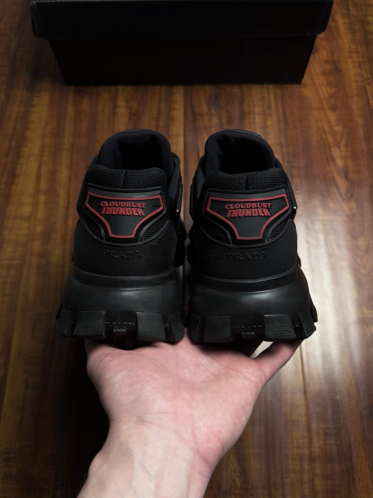 Prada Cloudbust Thunder Technical All Black Mens … - image 7