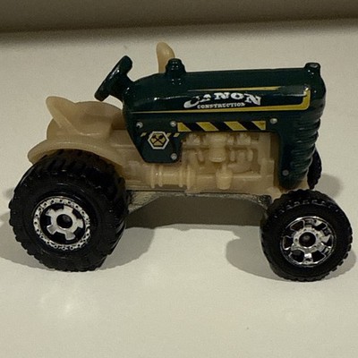 Matchbox Canon Construction Crop Master Green Tractor Thailand Loose 2011