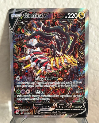Giratina V (Alternate Full Art) 186/196 Swsh11: Lost Origin Holo