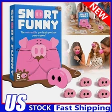 Snort Funny -The Oinkcredible You Laugh You Lose Party Game Family Games Ages 8+