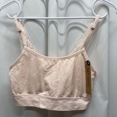 Rae Dunn women's medium bralette '' Be mine'' light pink new with tags