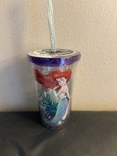 Disney The Little Mermaid Ariel 16oz Tumbler With 5 Reusable Ice Cubes