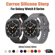 Correa Sport Band For Samsung Galaxy Watch 8 Series 46mm Silicone Strap Bracelet