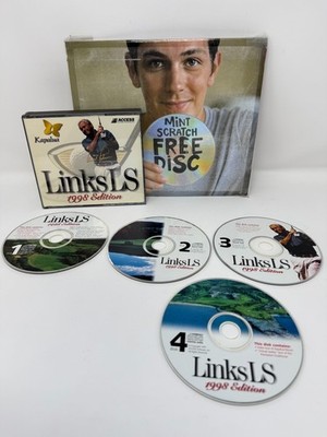 Links LS 1998 Edition Golf Computer PC Game in Jewel case VG