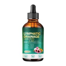 21-in-1 Lymphatic Drainage Drops for Liposomal, 6000mg Immune Lymph System