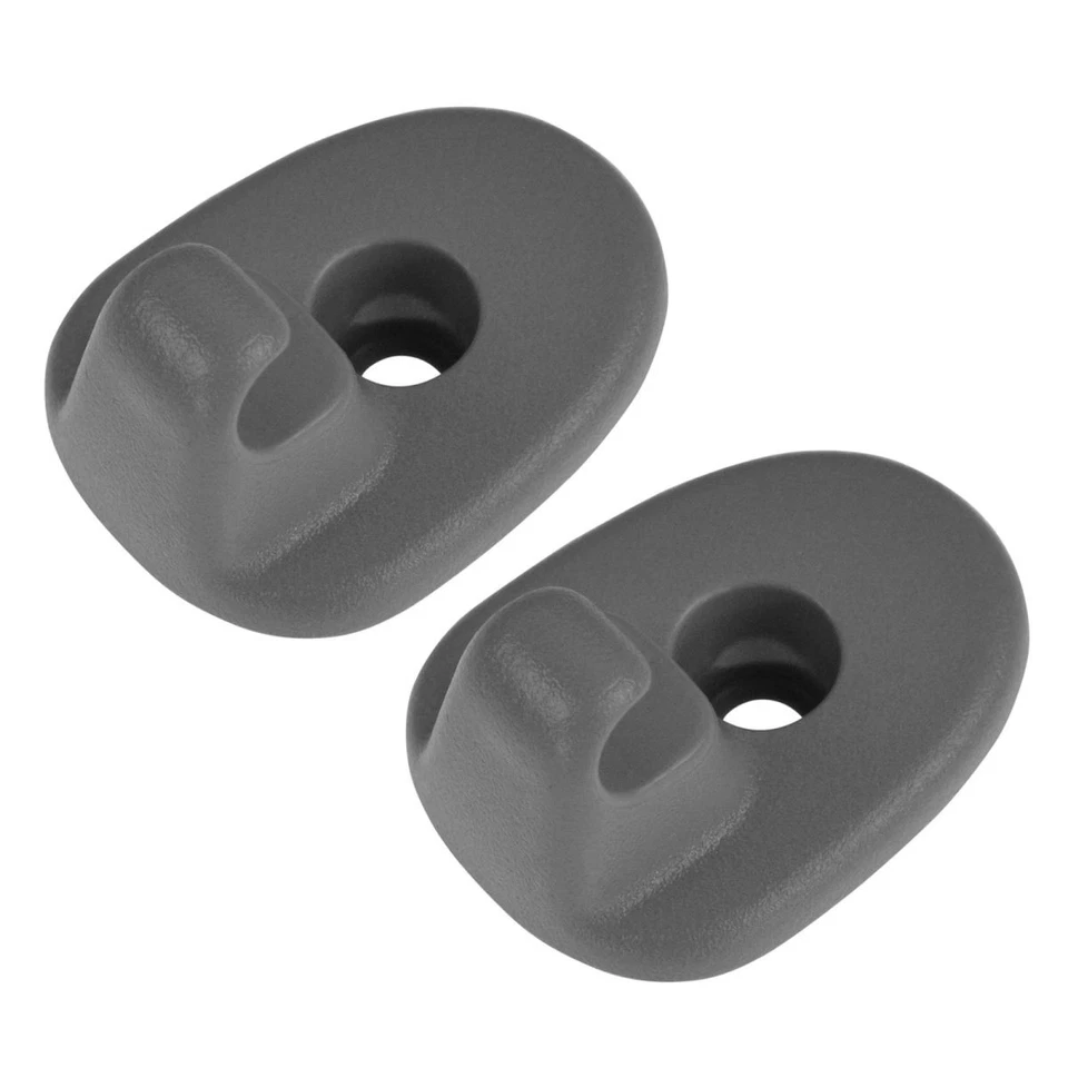 MOPAR Sun Visor Retainer Clip Beige LH RH Pair Set for 05-07 Jeep Liberty - Imagem 4 de 4