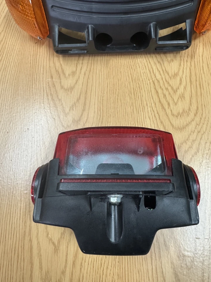 Honda Elite 50 Sr Tail Light Brake Light  OEM Assembly With Turn Signals - Image 3 of 4