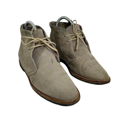 MANOLO BLAHNIK BOOTIES BERWICK WILDLEDER TAUPE GR. 6 STREETWEAR VIELSEITIG - Bild 4 von 12