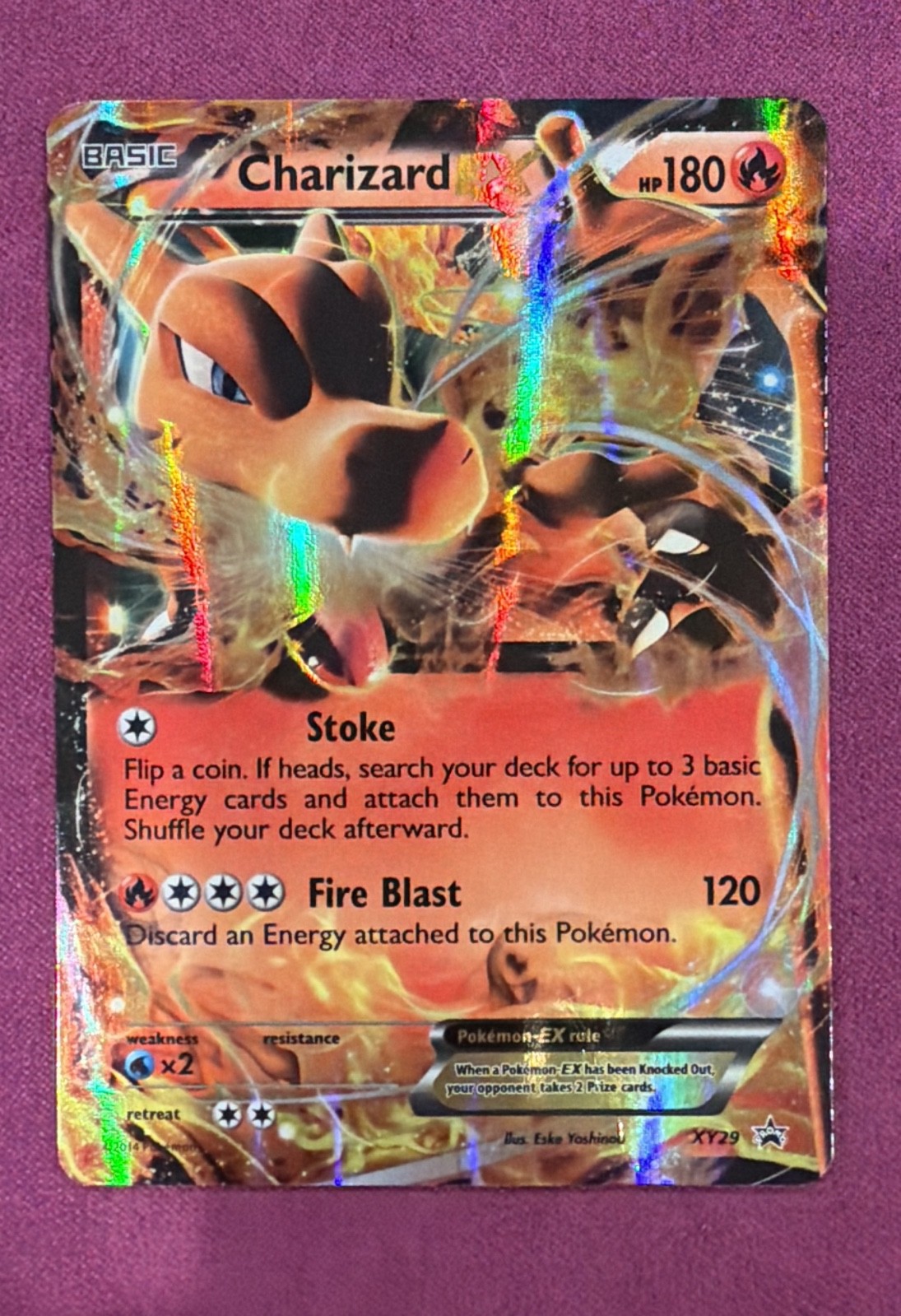 Charizard EX XY29 XY Holo Black Star Promo