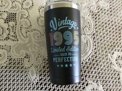 vintage 1995 limited edition age to perfection stainless Polar Camel Tumbler