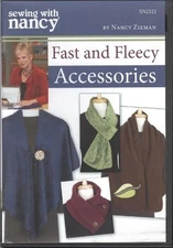 Sewing with Nancy Fast and Fleecy Accessories DVD Zieman